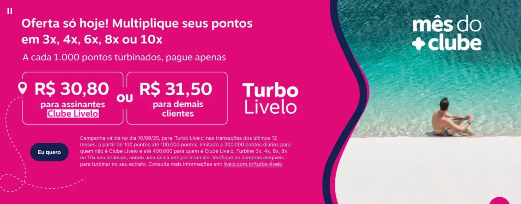 Pontos Turbo Livelo