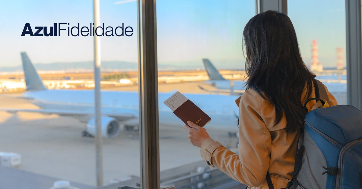 Azul Fidelidade oferece até 18 pontos por real gasto em produtos e serviços para sua viagem