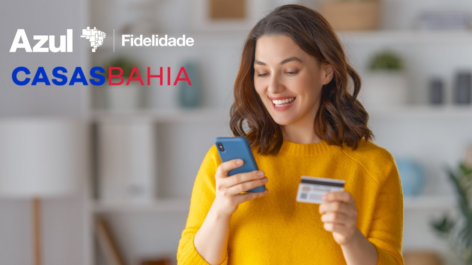 Azul Fidelidade oferece até 15 pontos por real gasto nas Casas Bahia em produtos selecionados