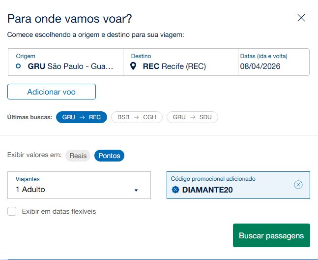 Azul descontos passagens