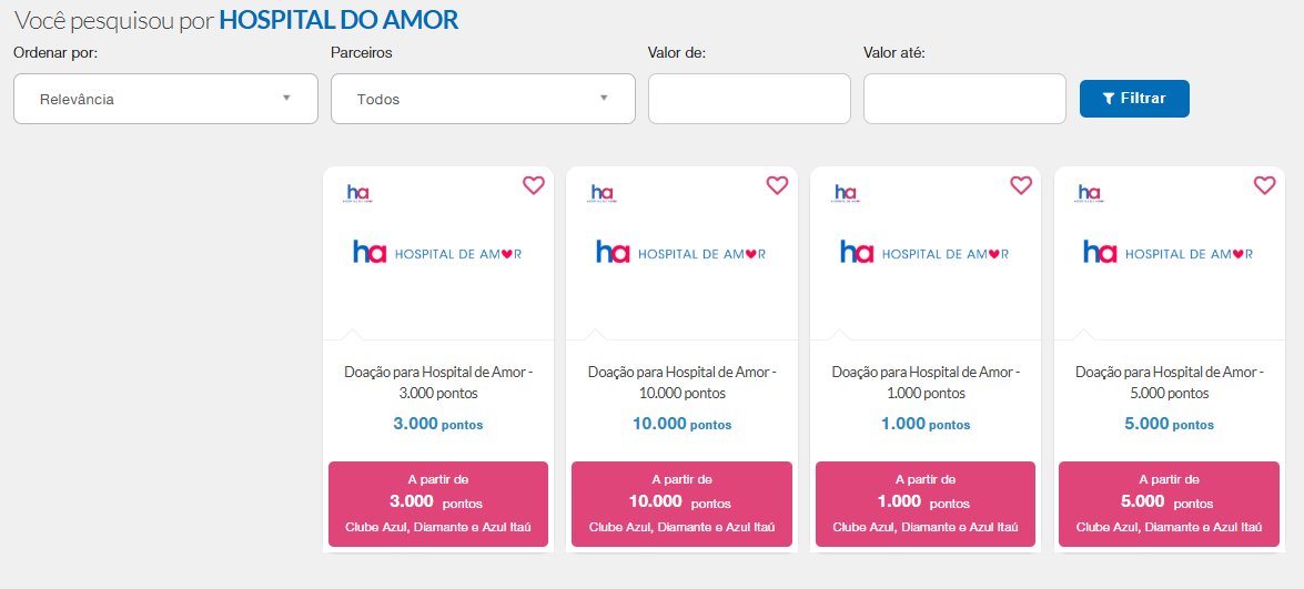 Azul hospital do amor