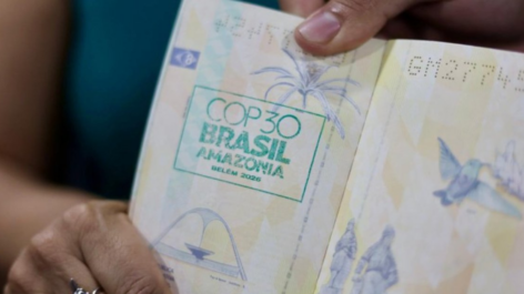 Aeroporto de Belém terá carimbo para passaportes comemorativo da COP30
