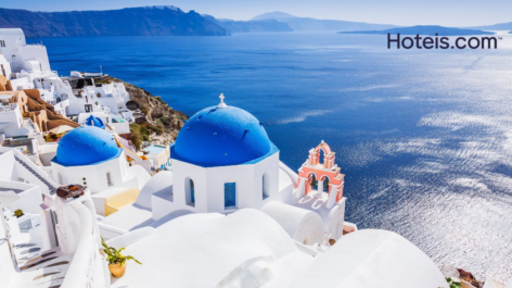Hotéis em Santorini com até 50% de desconto + 8% off com nosso cupom exclusivo da Hoteis.com