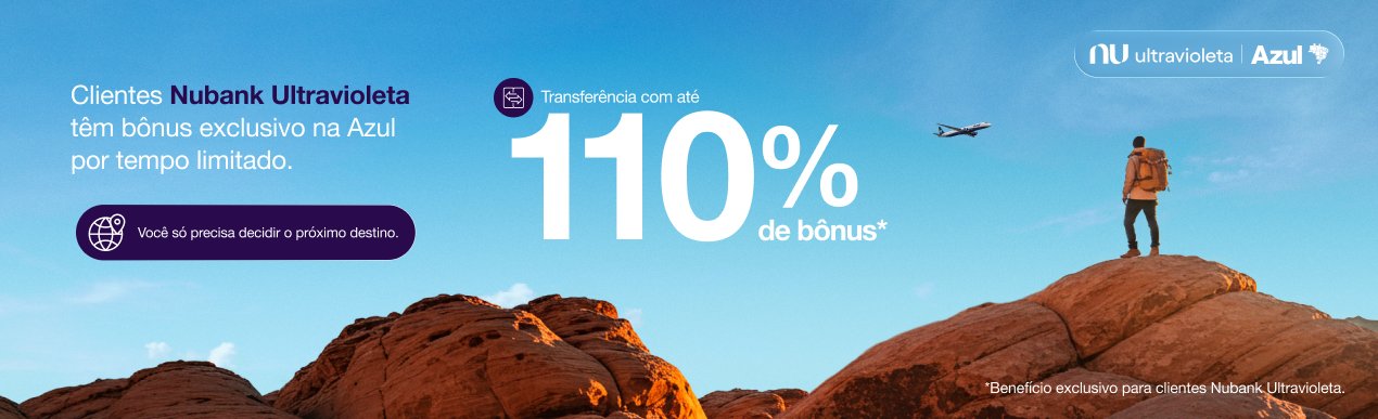 azul nubank pontos