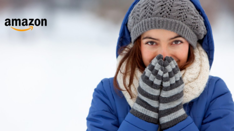 Produtos para o Inverno com até 27% de desconto na Amazon EUA