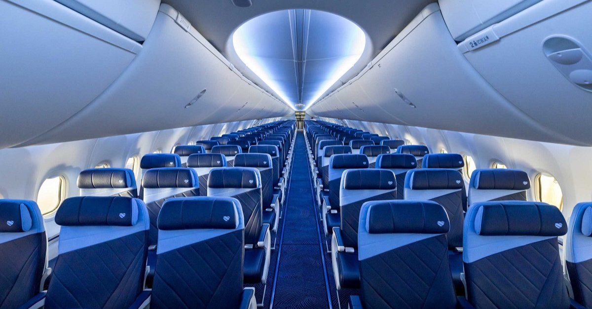 Southwest estreia novo design de cabine