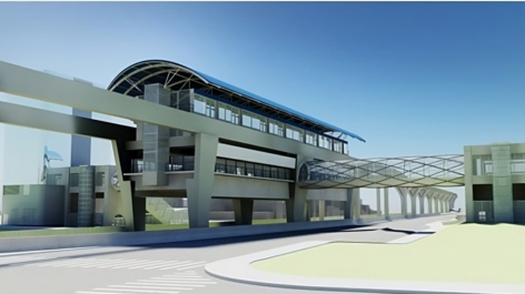 Linha do metrô de Congonhas recebe novo trem e se aproxima da reta final das obras